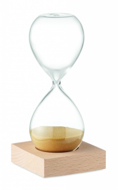 Logo trade promotional items picture of: 5 minute sand hourglass